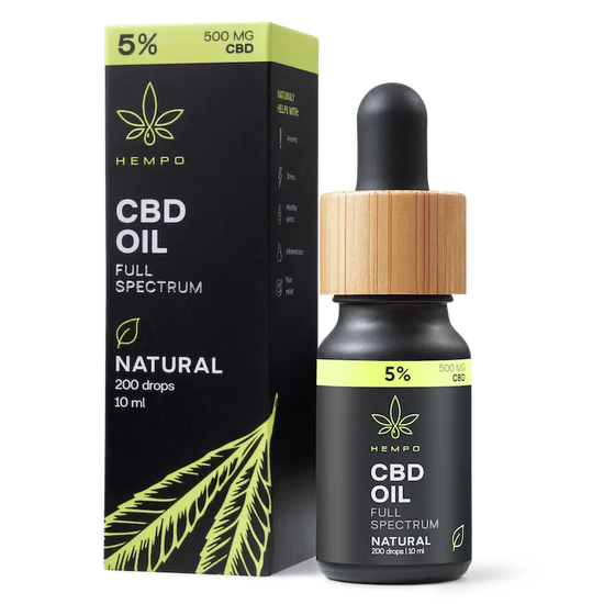 Hemp 5% CBD Oil for beginners