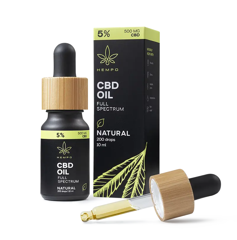 cbd aliejus hempo, sveicariskas, 500 mg