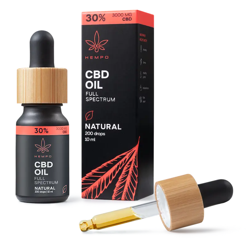 The strongest Hempo 30% CBD Oil