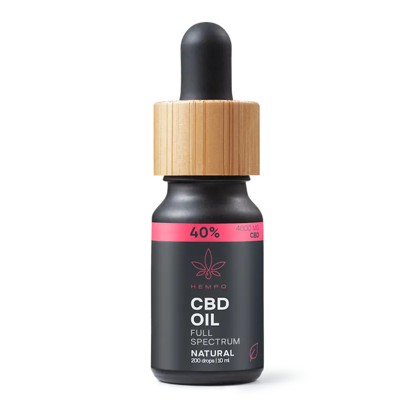The strongest Hempo 40% CBD Oil